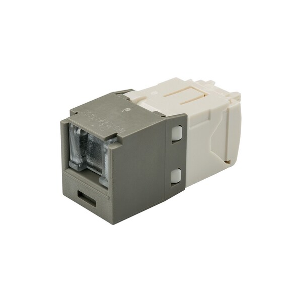 Panduit 1-PORT MOD JACK CAT6 8W8P UTP, MINICOM T568A/B SPRING SHUTTER CJH688TGIG